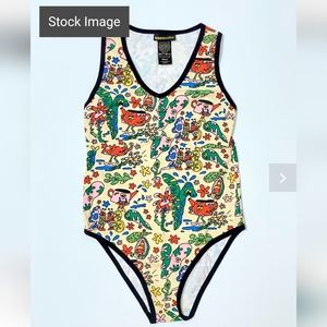 Nooworks Vivienne Bodysuit Bug Out , M, BNWT